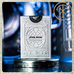 Theory 11 x Star Wars White/Silver Edition Playing Cards
